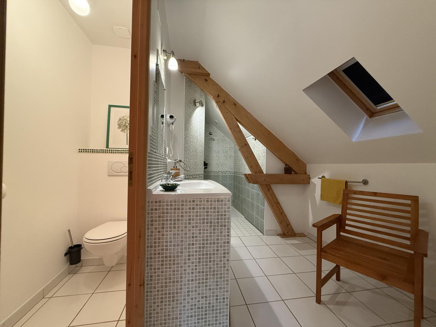 salle d'eau privative Exotique avec wc séparés photo 43