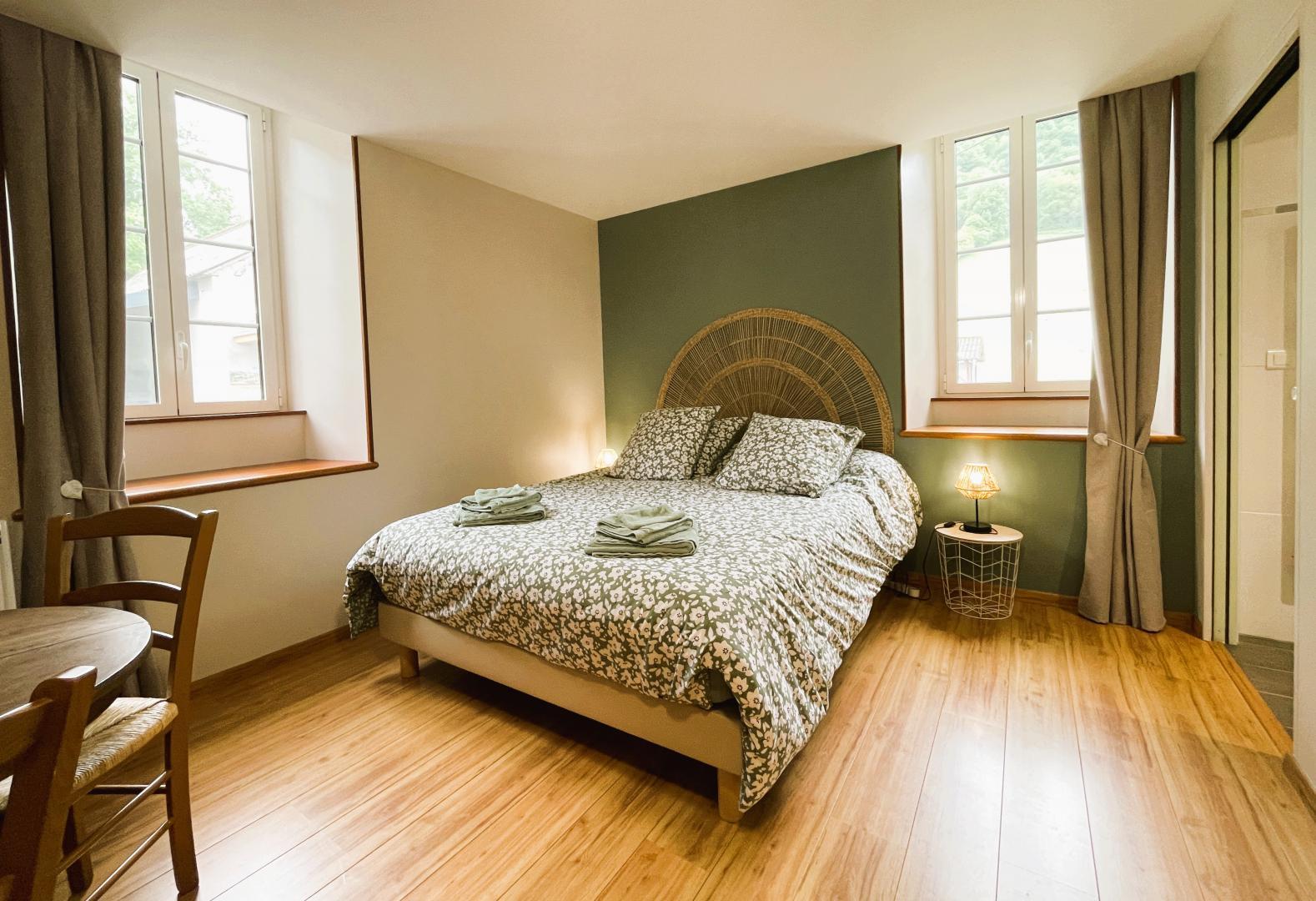 chambre double 1 lit 160 - suite familiale Souste photo 25