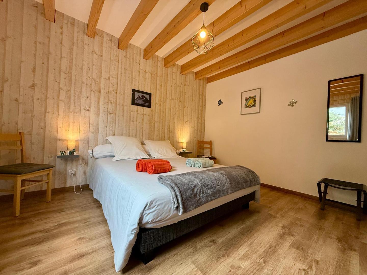 chambre Moderne - rez-de-chaussée - 1 lit 160 - sanitaires privatifs photo 32