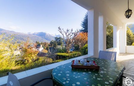 loggia vue vers Pierrefitte Gîte n°65G151811 Argelès-Gazost - Hautes-Pyrénées - loggia vue vers Pierrefitte